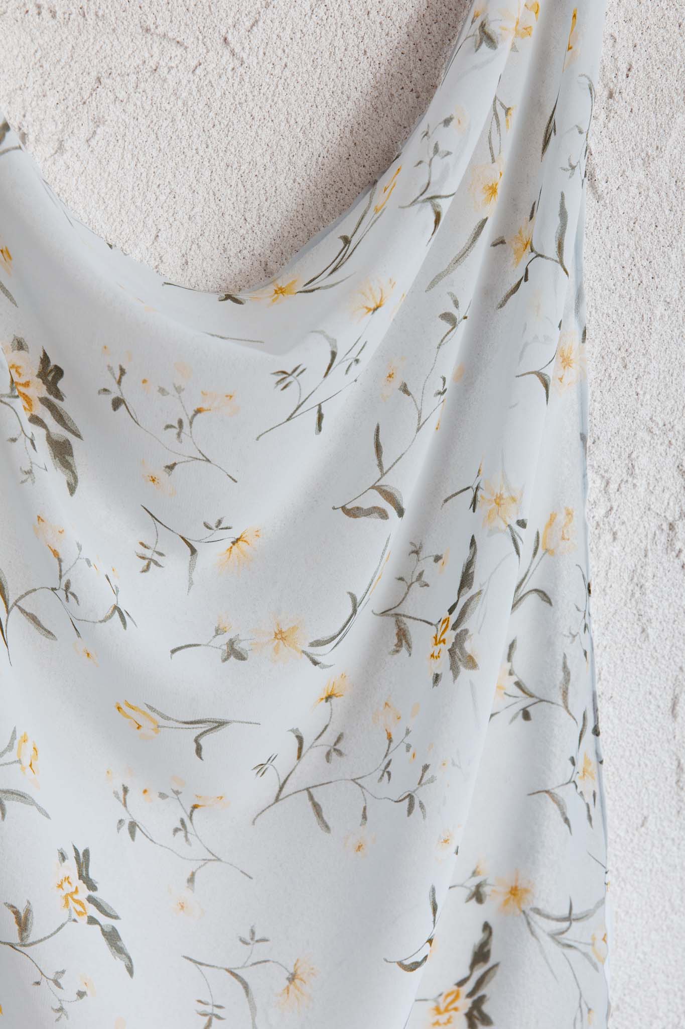 Sundaze Square Scarf Floral Blue - Sonourner