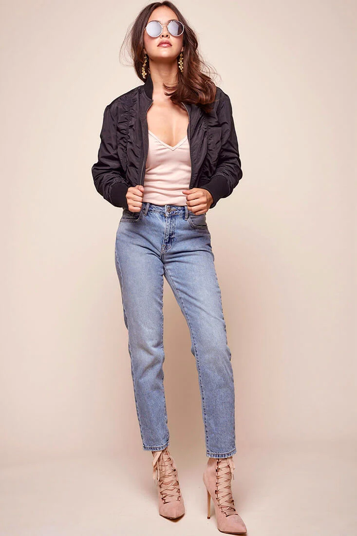 Kinney Biker Jacket Black - Sonourner