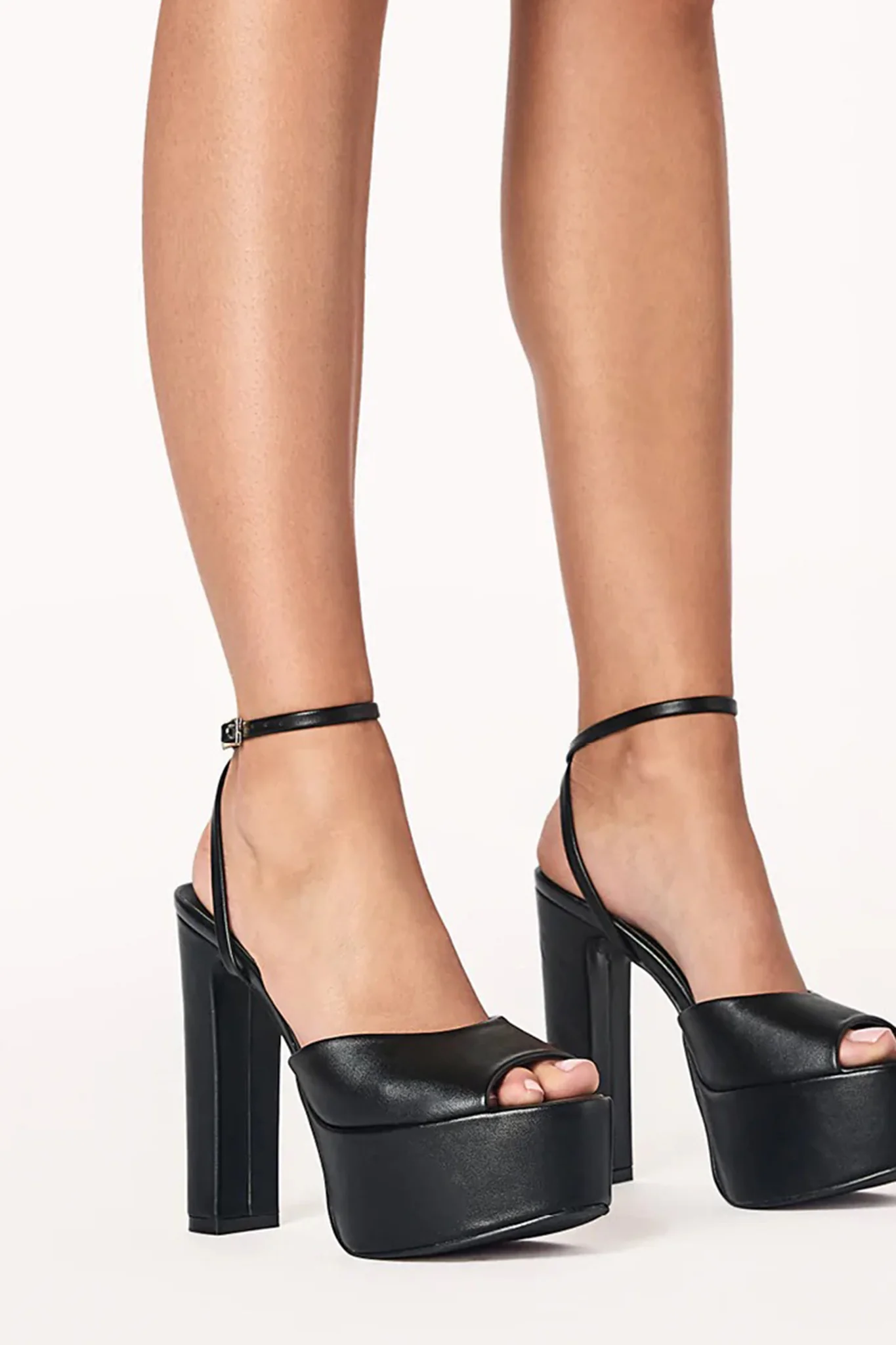 BiLLiNi Farley High Platform Block Heel Black - Sonourner