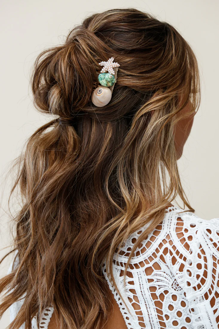 Oceania Shell Hair Comb - Sonourner